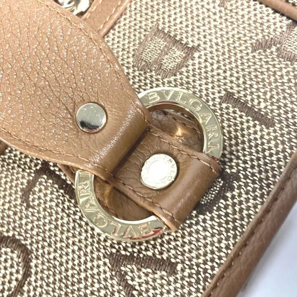 BVLGARI 801904 Maxi logo Logo mania Shoulder Bag Tote Bag - Picture 8 of 10